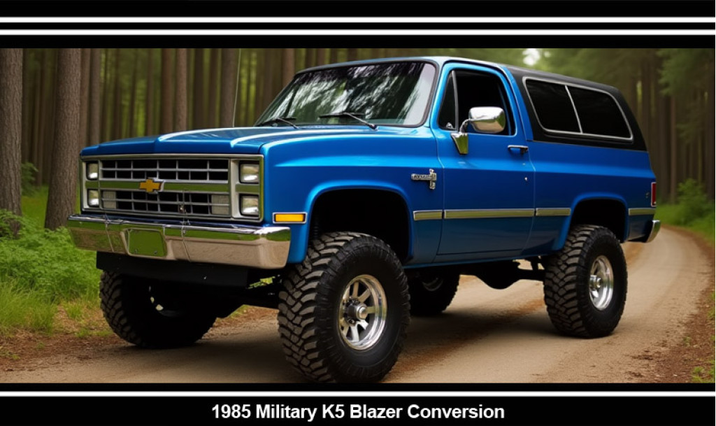 1985 M1009 CUCV K5 Blazer Conversion