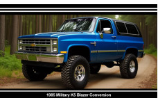 1985 M1009 CUCV K5 Blazer Conversion