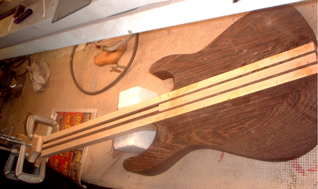 AGW SX Wenge Double Cutaway Guitar