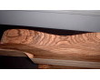 AGW SX Zebra Wood Double Cutaway Guitar
