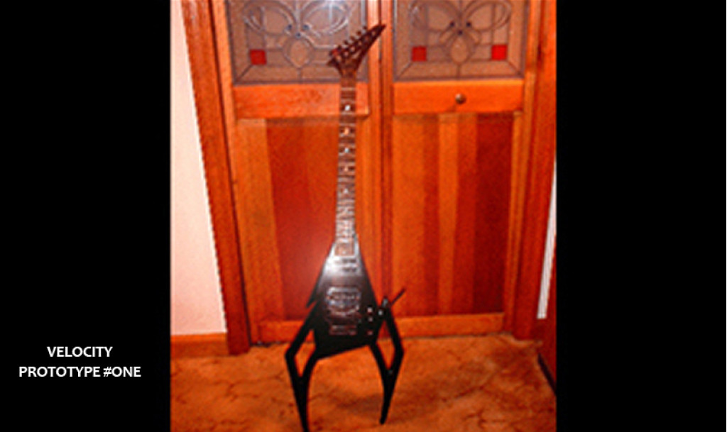 AGW Velocity Guitar Black