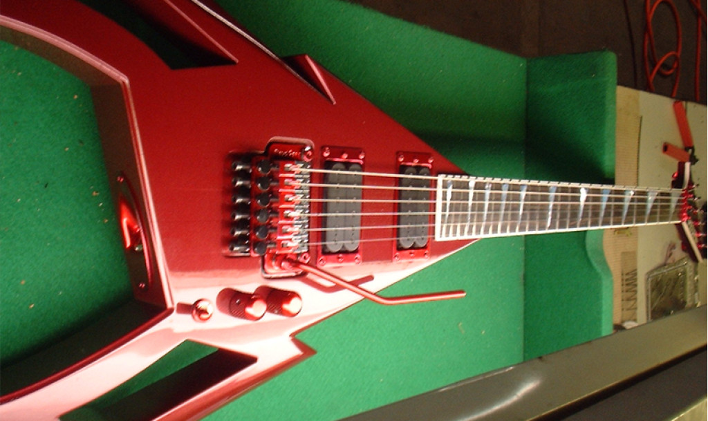 AGW Velocity Guitar Red